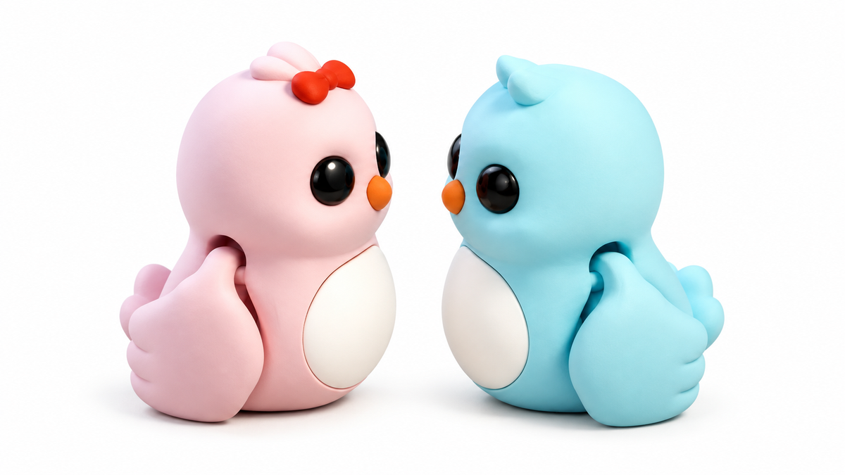 Pajaritos enamorados